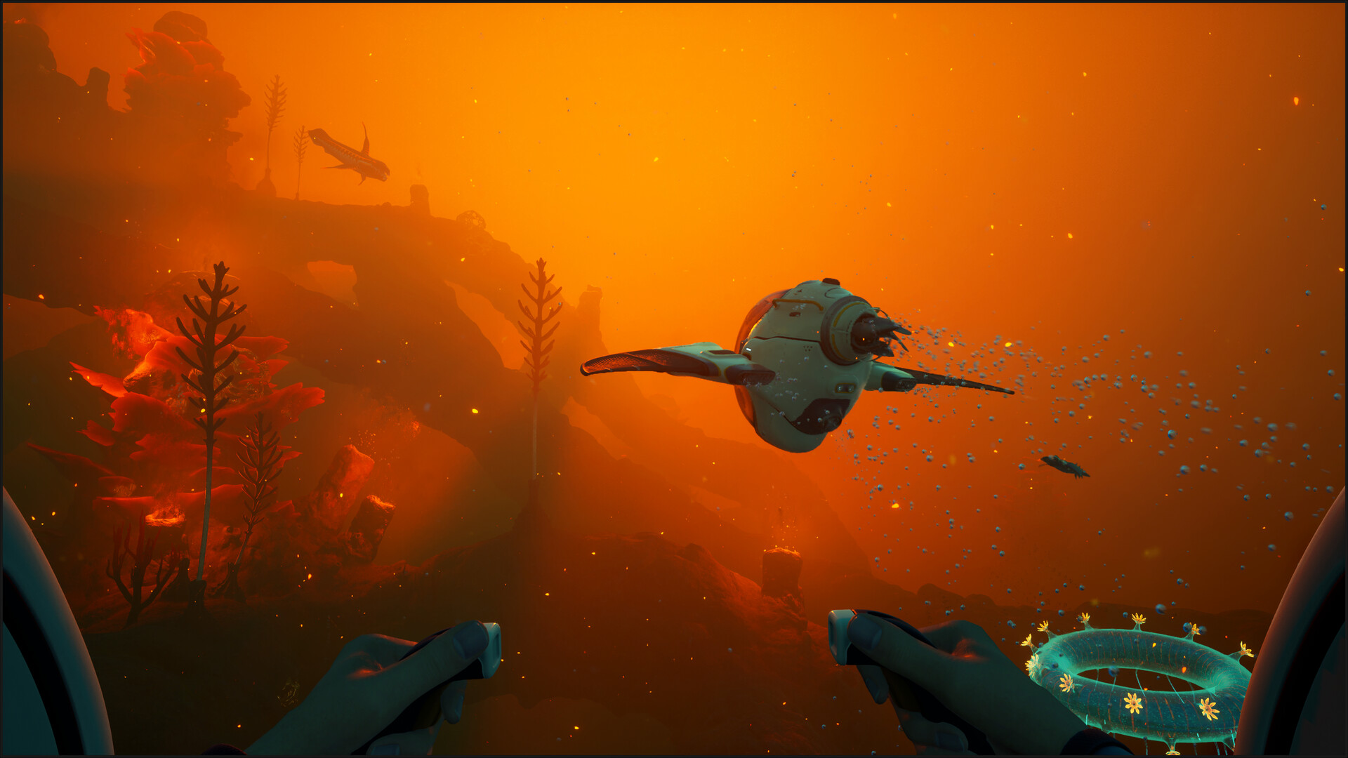 Faille lumineuse dans Subnautica 2