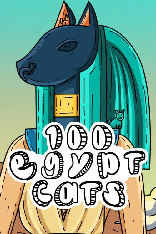 Couverture de 100 Egypt Cats