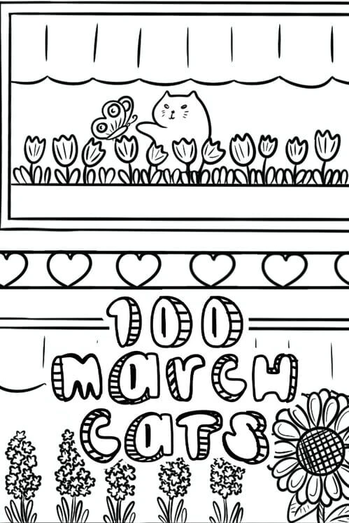 Couverture de 100 March Cats