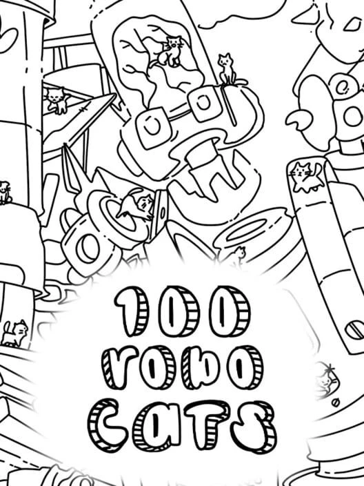 Couverture de 100 Robo Cats