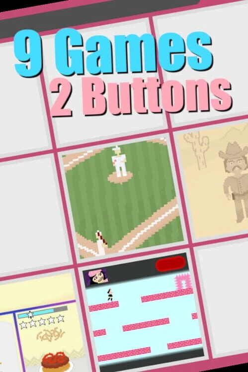 Couverture de 9 Games, 2 Buttons