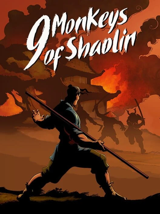 Couverture de 9 Monkeys of Shaolin