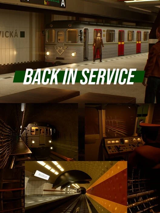 Couverture de Back in Service: A Metro Driver