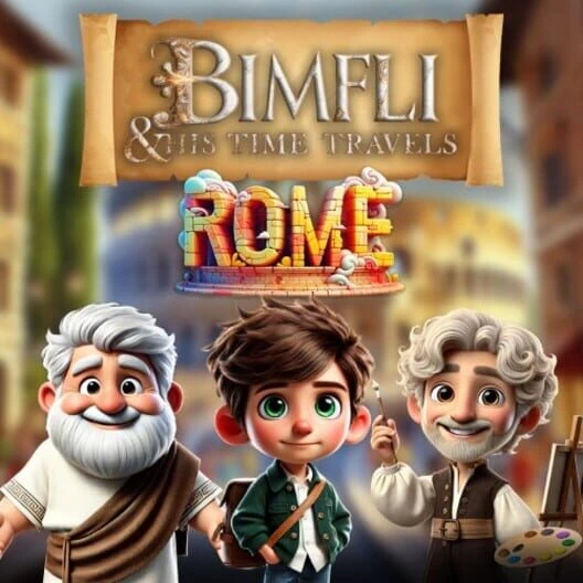 Couverture de Bimfli & His Time Travels: Rome