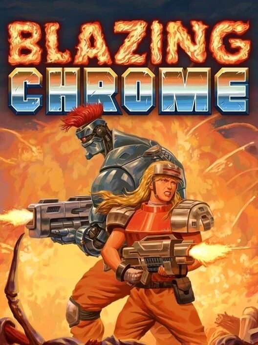Couverture de Blazing Chrome