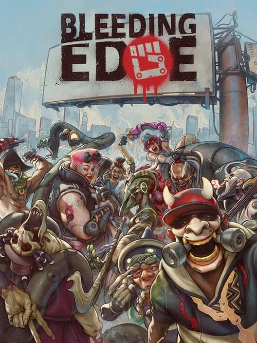 Couverture de Bleeding Edge