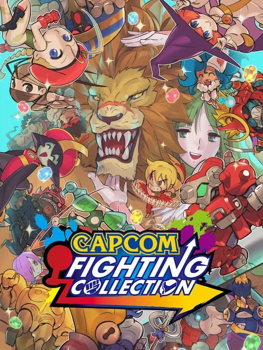 Couverture de Capcom Fighting Collection