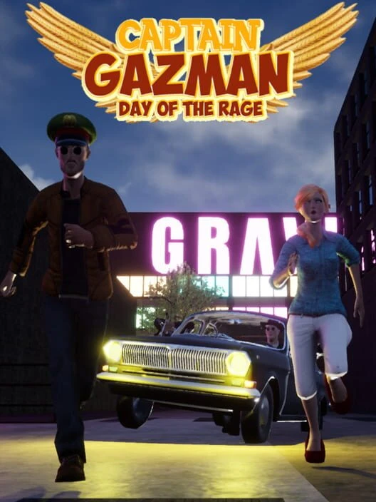 Couverture de Captain Gazman: Day of the Rage