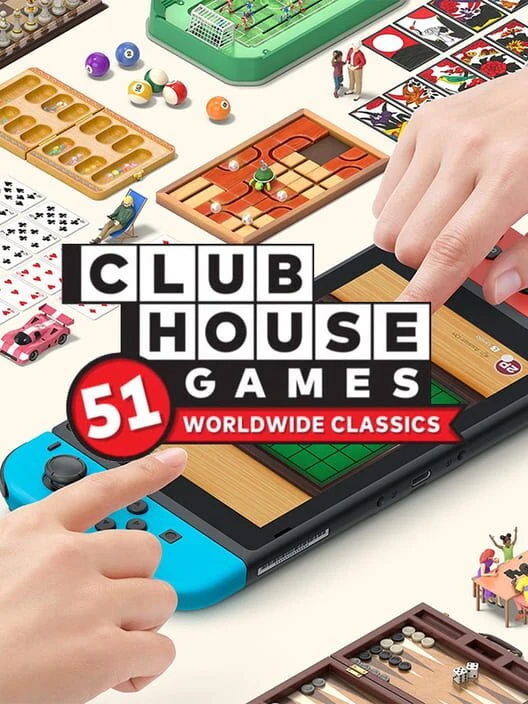 Couverture de Clubhouse Games: 51 Worldwide Classics