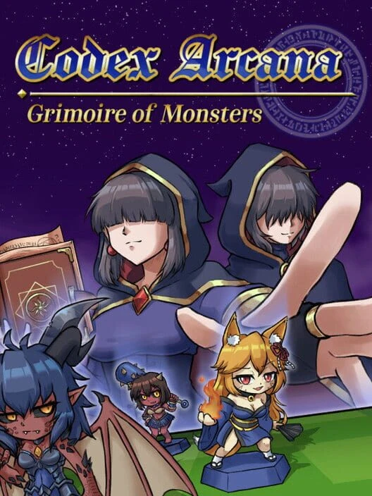 Couverture de Codex Arcana: Grimoire of Monsters