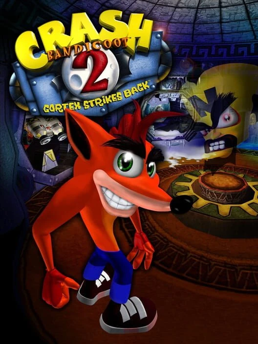 Couverture de Crash Bandicoot 2: Cortex Strikes Back