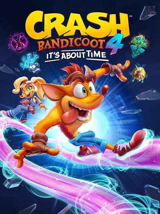 Couverture de Crash Bandicoot 4: It's About Time