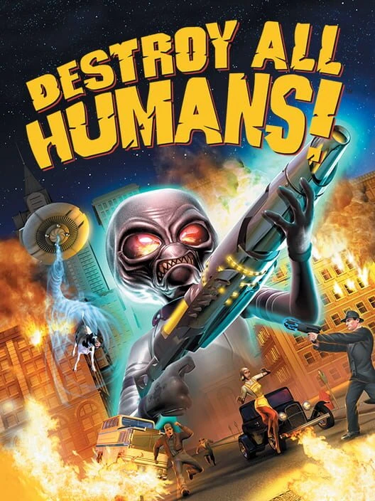 Couverture de Destroy All Humans!