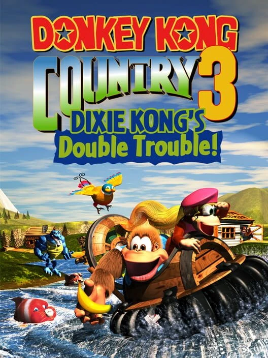 Couverture de Donkey Kong Country 3: Dixie Kong's Double Trouble!