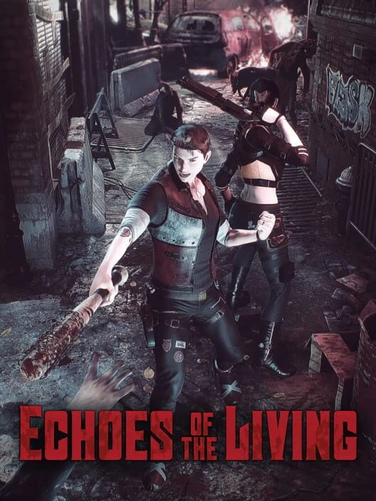 Couverture de Echoes of the Living