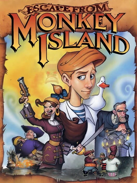 Couverture de Escape from Monkey Island