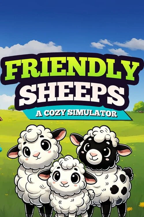 Couverture de Friendly Sheeps: A Cozy Simulator