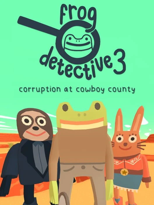 Couverture de Frog Detective 3: Corruption at Cowboy County