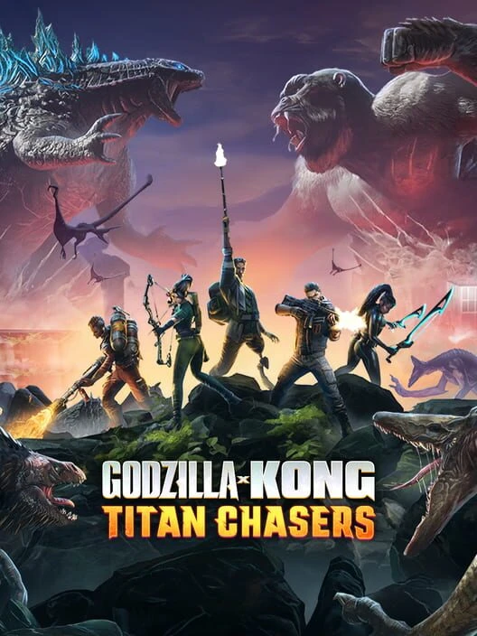 Couverture de Godzilla x Kong: Titan Chasers