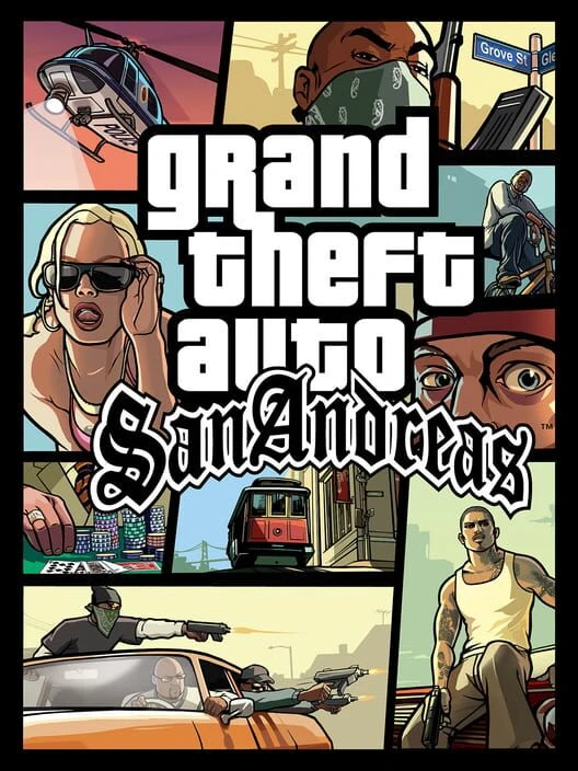 Couverture de Grand Theft Auto: San Andreas