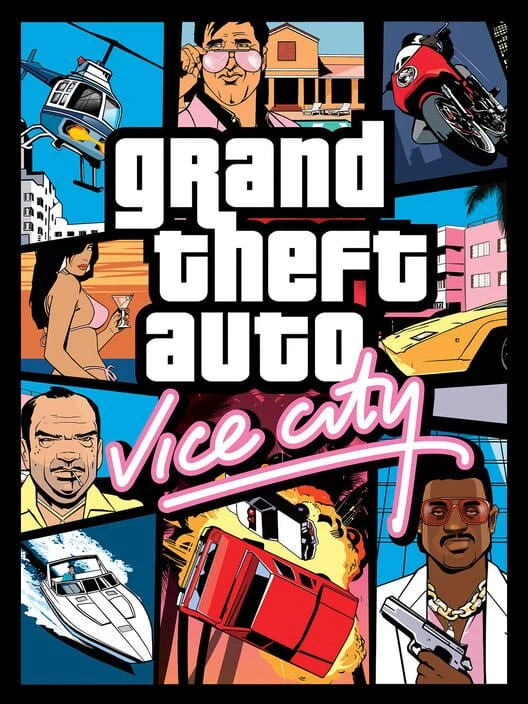 Couverture de Grand Theft Auto: Vice City
