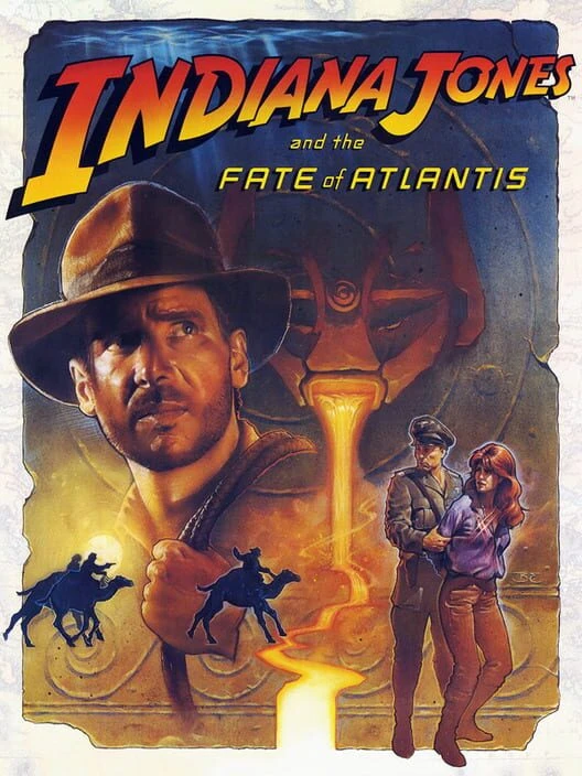 Couverture de Indiana Jones and the Fate of Atlantis