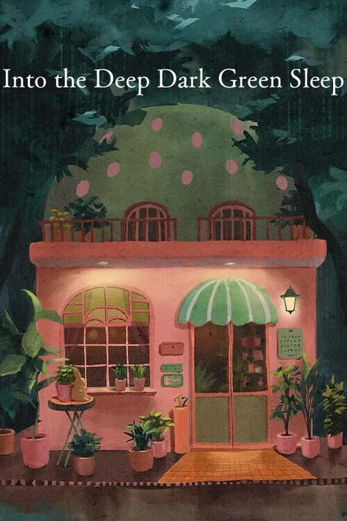 Couverture de Into the Deep Dark Green Sleep