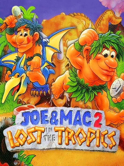 Couverture de Joe & Mac 2: Lost in the Tropics