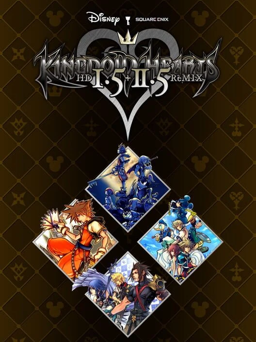 Couverture de Kingdom Hearts HD 1.5 + 2.5 Remix