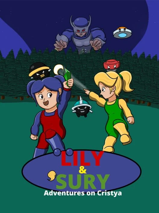 Couverture de Lily & Sury: Adventures On Cristya