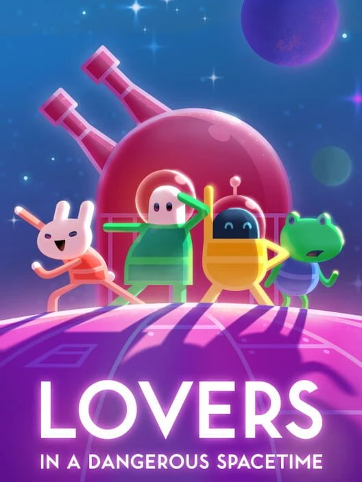 Couverture de Lovers in a Dangerous Spacetime