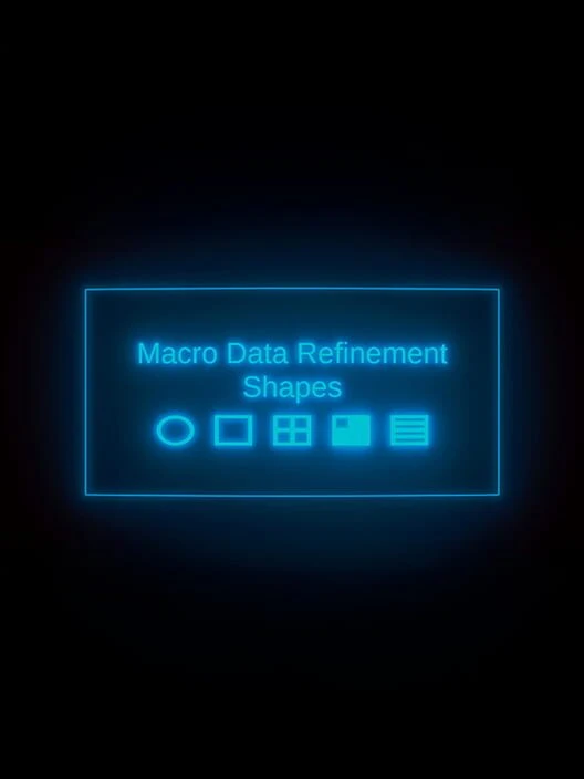 Couverture de Macro Data Refinement Simulator: Shapes