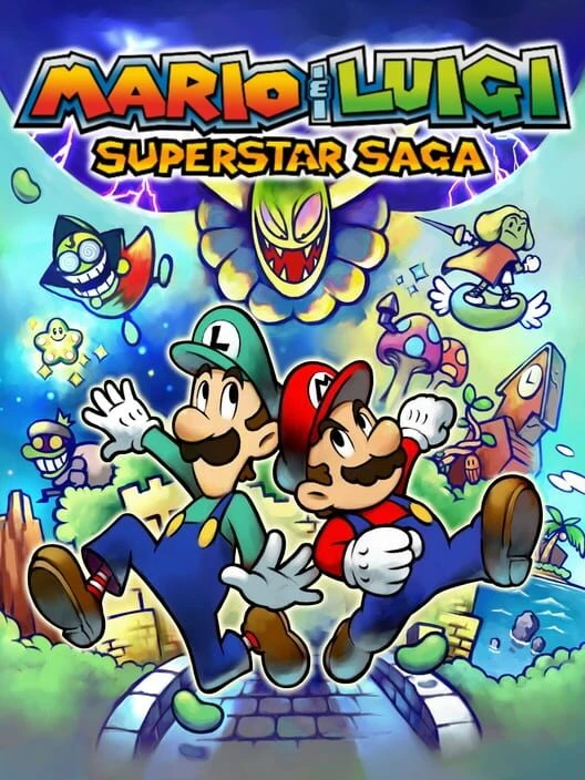 Couverture de Mario & Luigi: Superstar Saga