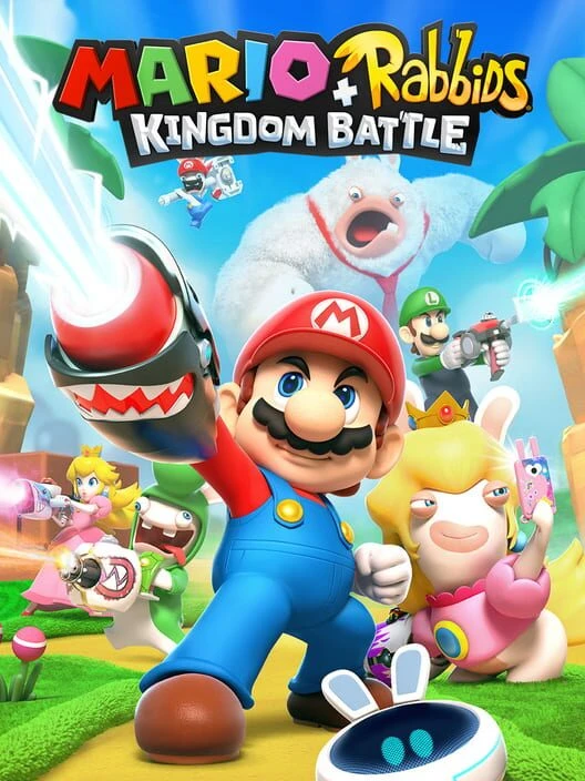 Couverture de Mario + Rabbids Kingdom Battle