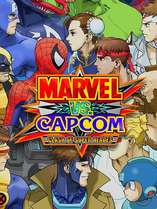 Couverture de Marvel vs. Capcom: Clash of Super Heroes