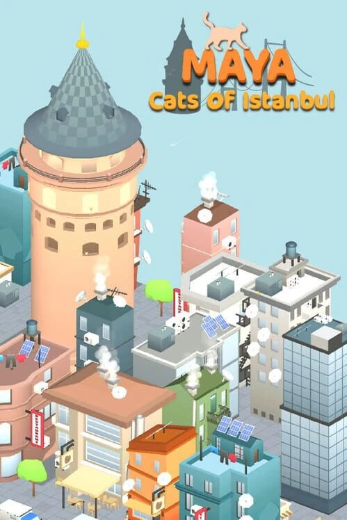 Couverture de Maya: Cats of Istanbul