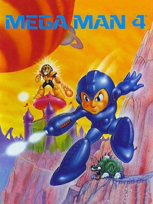 Couverture de Mega Man 4