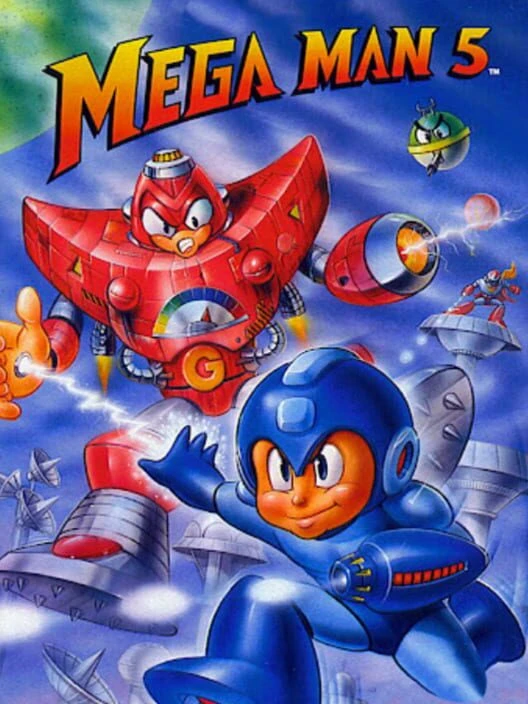 Couverture de Mega Man 5