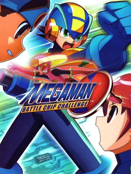 Couverture de Mega Man Battle Chip Challenge