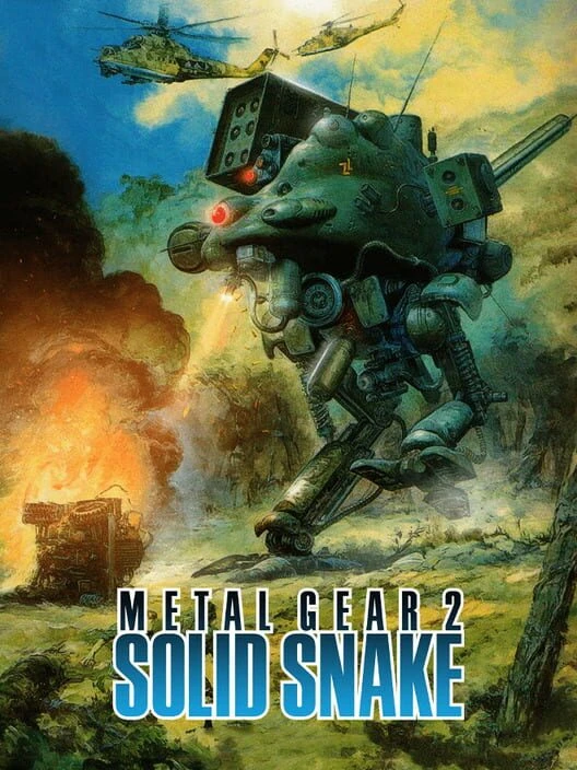 Couverture de Metal Gear 2: Solid Snake