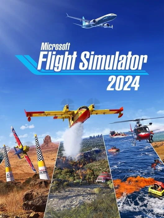 Couverture de Microsoft Flight Simulator 2024