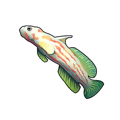 Poisson tacheté rouge