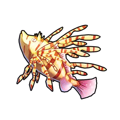 Poisson-lune rouge