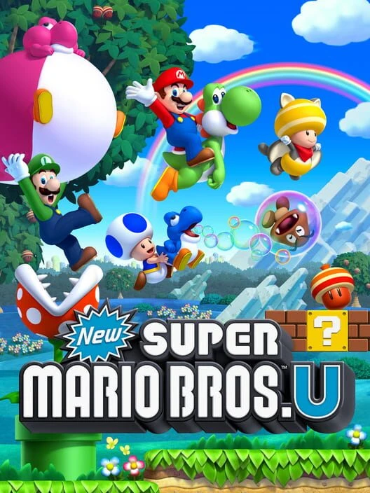 Couverture de New Super Mario Bros. U