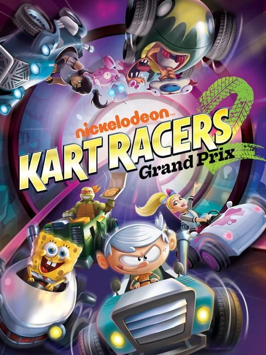 Couverture de Nickelodeon Kart Racers 2: Grand Prix
