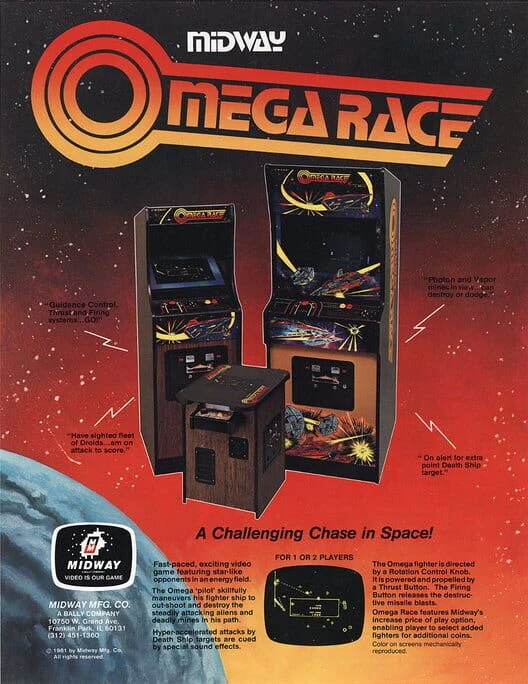 Couverture de Omega Race