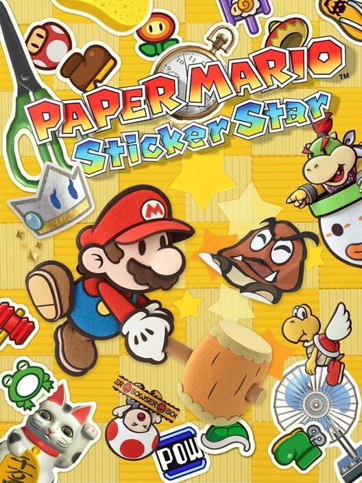 Couverture de Paper Mario: Sticker Star