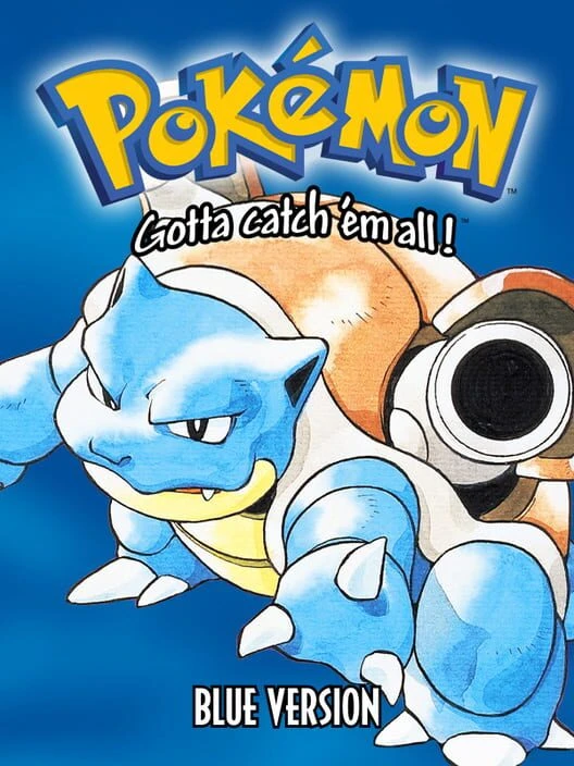 Couverture de Pokémon Blue Version