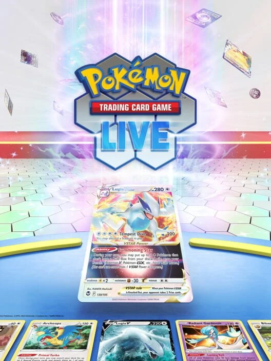 Couverture de Pokémon Trading Card Game Live