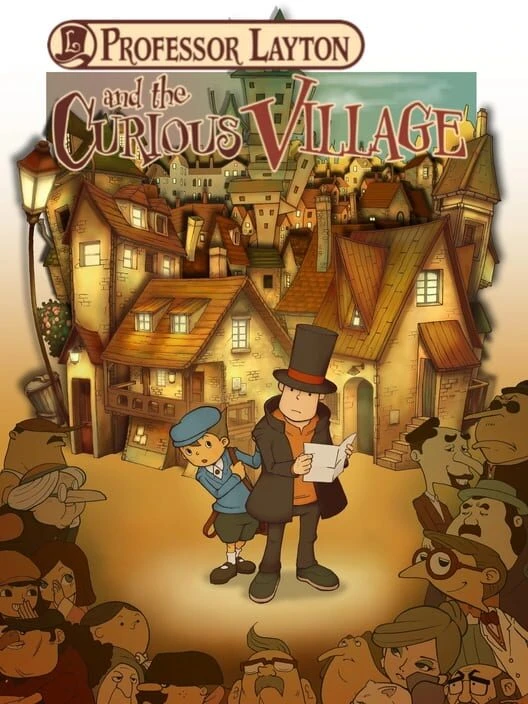 Couverture de Professor Layton and the Curious Village